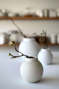 Sögne nora vase balloon beige small