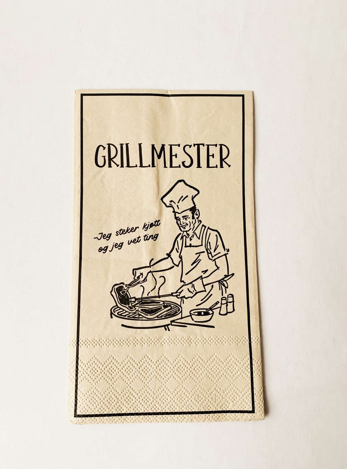 Servietter Grillmester 33x40 cm