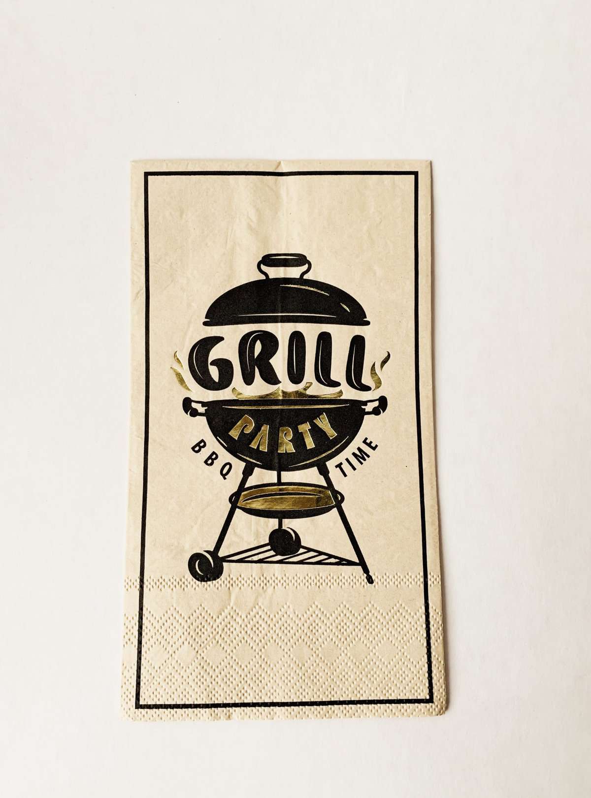Servietter Grillparty 33x40 cm
