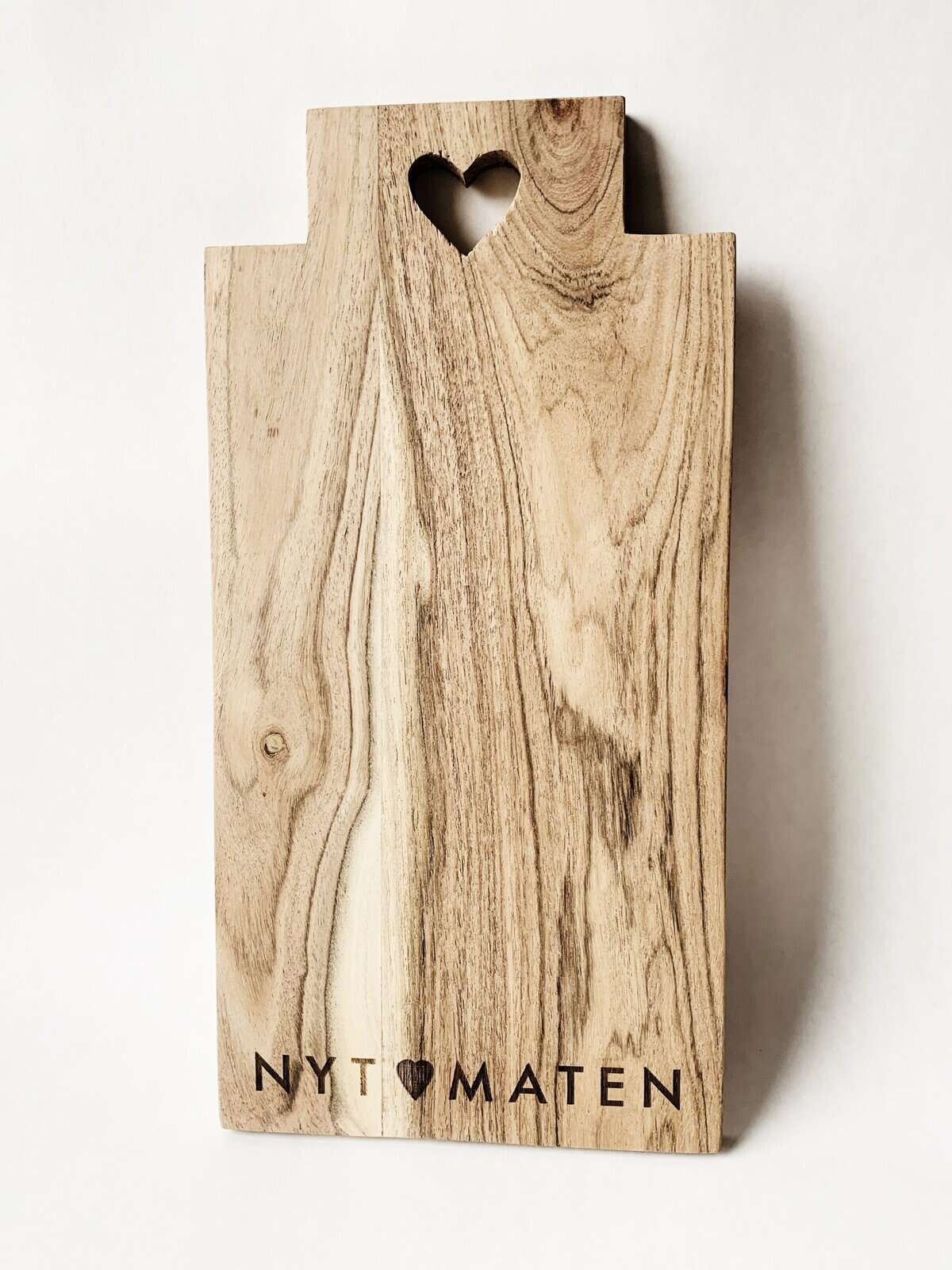 Skjærebrett "nyt maten" 20x40 cm