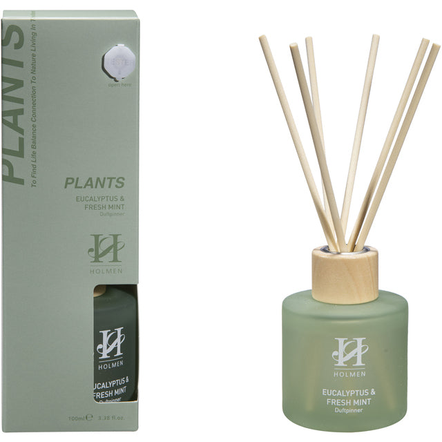 Serene - Duftpinner 100ml, Eucalyptus & Fresh Mint