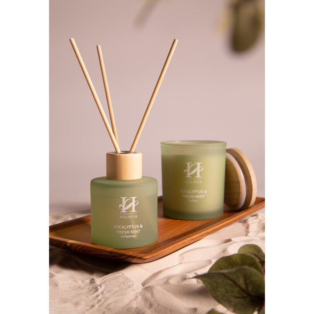 Serene - Duftpinner 100ml, Eucalyptus & Fresh Mint