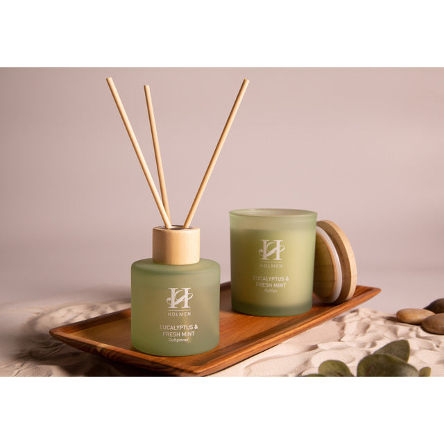 Serene - Duftpinner 100ml, Eucalyptus & Fresh Mint