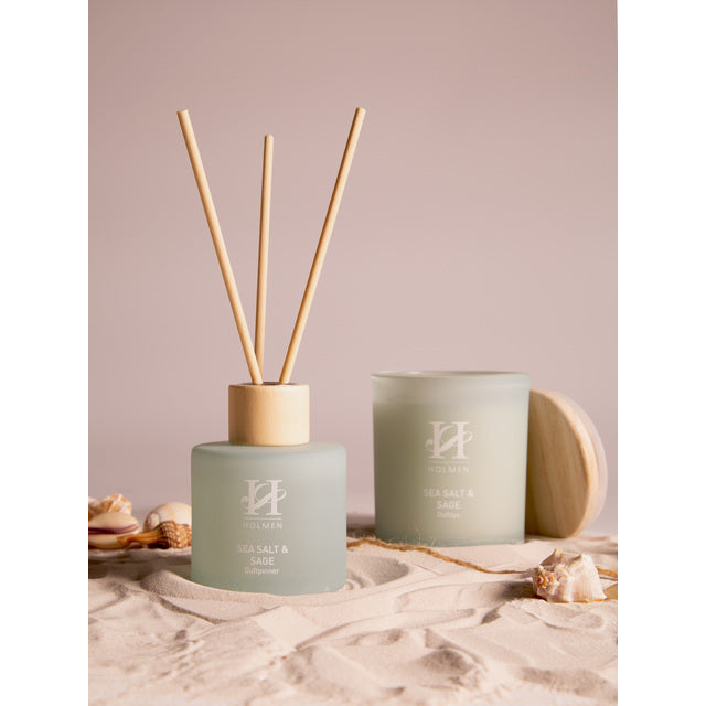Serene - Duftpinner 100ml, Sea Salt & Sage
