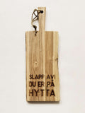 Skjærebrett "slapp av" 18x50 cm
