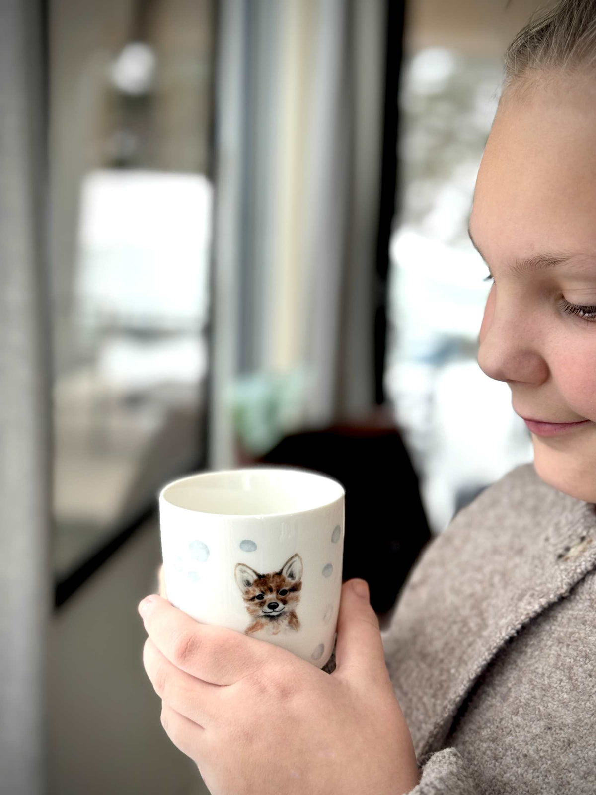 Sögne krus hvit kids rev